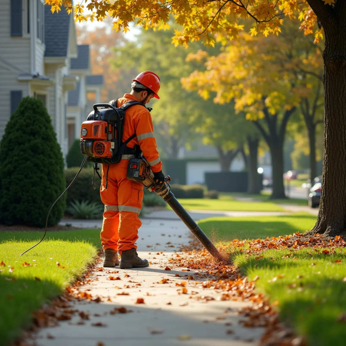 Yard Care in action by a Master Tree Removal crew in Trenton, NJ