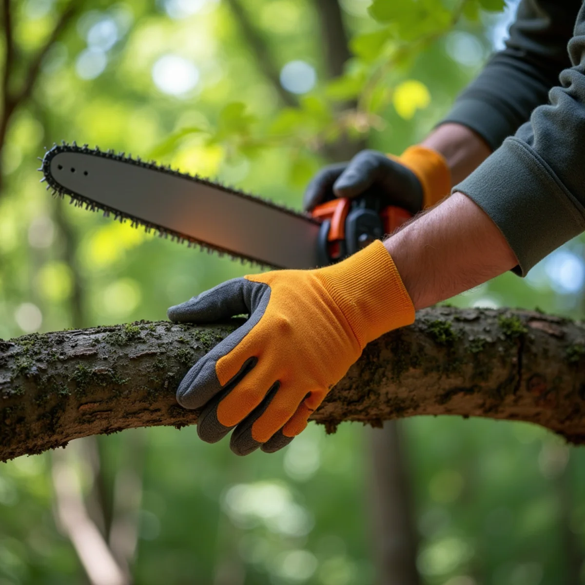 Tree Trimming in action by a Master Tree Removal crew in Trenton, NJ
